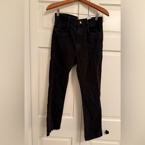 Zara women’s Black flare/skinny Jeans